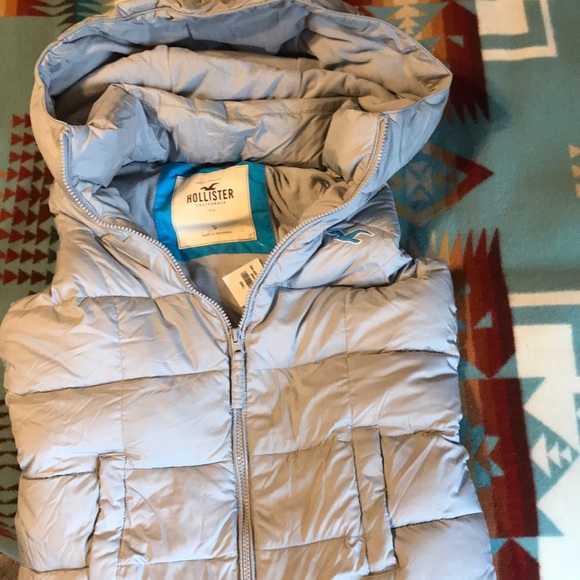 Hollister Jackets & Blazers - Hollister Grey Vest